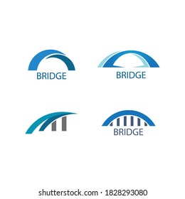 Bridge Logo Template vector icon illustration design