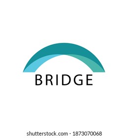 Bridge Logo Template vector icon illustration design