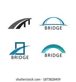 Bridge Logo Template vector icon illustration design