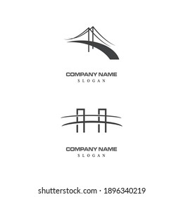 Bridge Logo Template vector icon illustration design