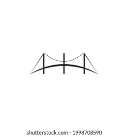 Bridge Logo Template vector icon illustration design