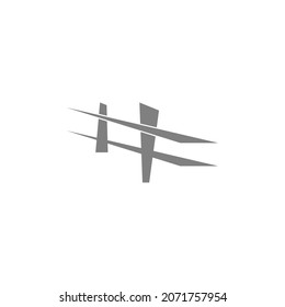 Bridge Logo Template vector icon illustration design
