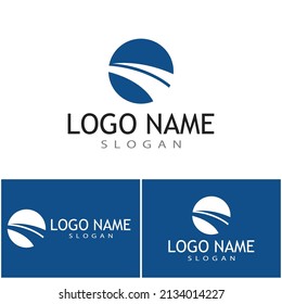 Bridge Logo Template vector icon illustration design