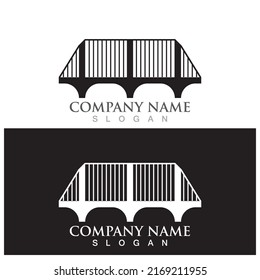 Bridge Logo Template vector icon illustration design