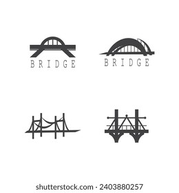 Bridge Logo Template vector icon illustration