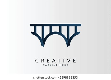 Bridge-Logo, Vektorsymbol