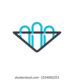 Bridge Logo Vector Icon Template Illustration