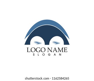 Bridge logo vector template