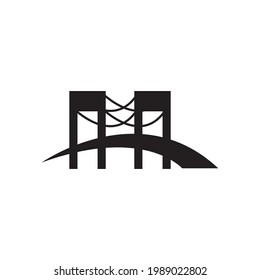 Bridge logo vector template illustration