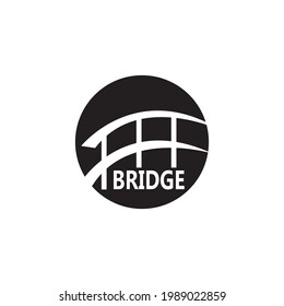 Bridge logo vector template illustration