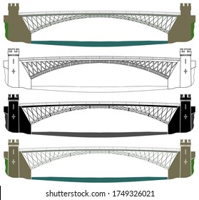 Bridge Over River Spey, Scotland