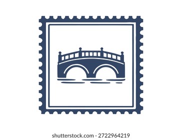 ponte carimbo vetor ícone em um fundo branco
Carimbo de correio vetorial sobre fundo branco