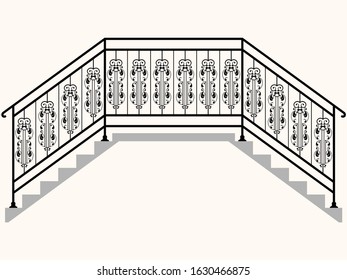 Ilustración de arte del vector de navegación puente