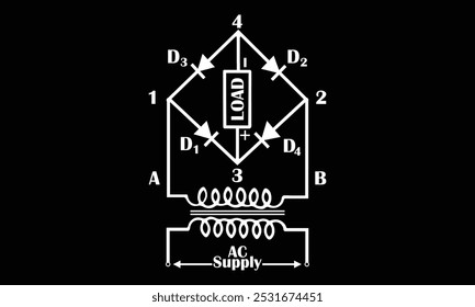 Bridge Rectifier Circuit Diagram Electrical Engineering