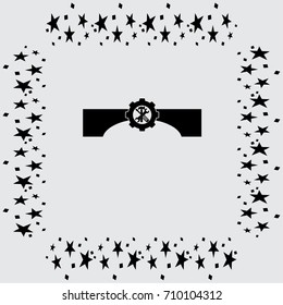 bridge repair vector icon