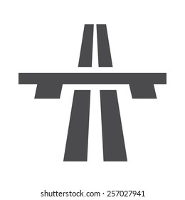Bridge signal vector image to be used in web applications, mobile applications and print media. 