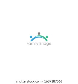 bridge, simple icons logo for company