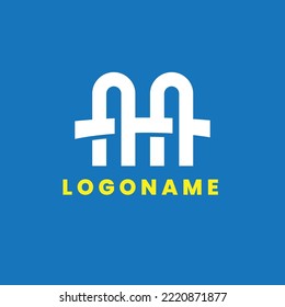 Bridge simple minimalist logo for your business