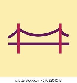 Puente Vector de moda inteligente buen diseño increíble útil ilustración colorido background.eps