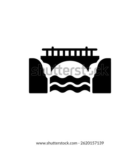 Bridge Spanning Over a River Symbolizing Journey and Overcoming Obstacles