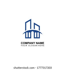 Ilustración de vectores con logotipo de Bridge Street