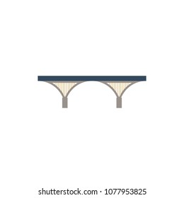 Bridge, suspension, rope icon vector image.Can also be used for building and landmarks . Suitable for mobile apps, web apps. Vector illustration.