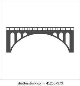 Bridge, suspension, rope icon vector image.Can also be used for building and landmarks . Suitable for mobile apps, web apps.