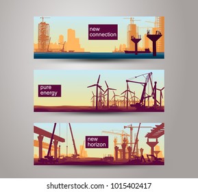 
Bridge under construction ...rgy horizontal banners