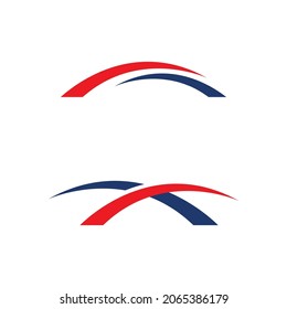 Bridge vector icon illustration design template