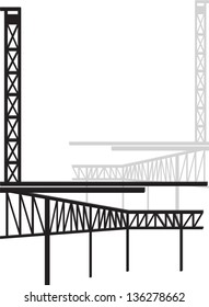 Bridge vector illustration