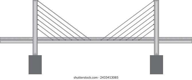 puente para el tráfico de vehículos y peatones 