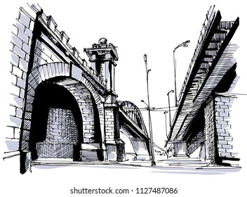 Bridge view sketch