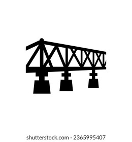 Bridges icon isolated on white background