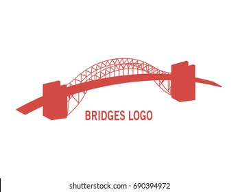 BRIDGES LOGO, banner, postcard, poster