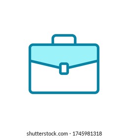 brief case - bag icon vector design template