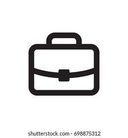 Brief Case Icon Logo