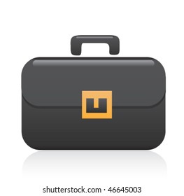 Brief case, vector