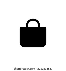 Breve caso web y icono de aplicación vector png aislado en fondo blanco