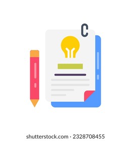Icono breve en vector. Ilustración