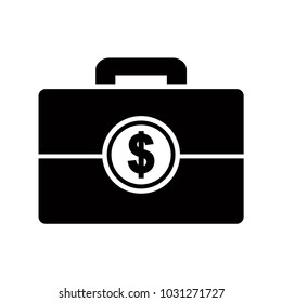 briefcase - accounting - Business icon vector