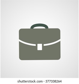 Briefcase, attache case, school bag, business symbol