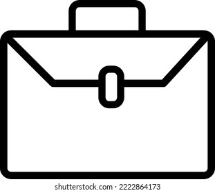 Briefcase or attache case vector icon.eps
