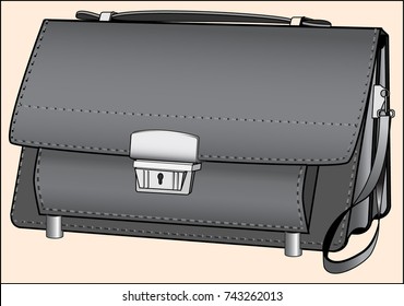 BRIEF-CASE 
bag for documents and personal things  
