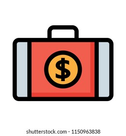 briefcase bag money 