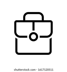 briefcase bag portfolio vector icon