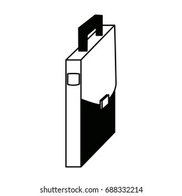 briefcase business case accessory element icon