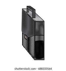 briefcase business case accessory element icon