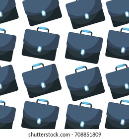 briefcase business concept seamless pattern design