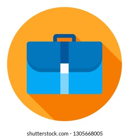 Briefcase Business Flat Icon Modern Style