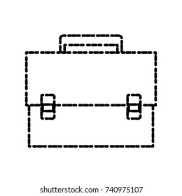 Briefcase business symbol